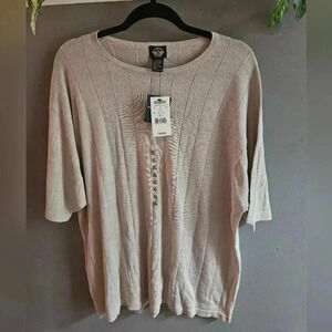 Dockers Men Short Sleeve Shirt/Sweater (XL) -- NWT